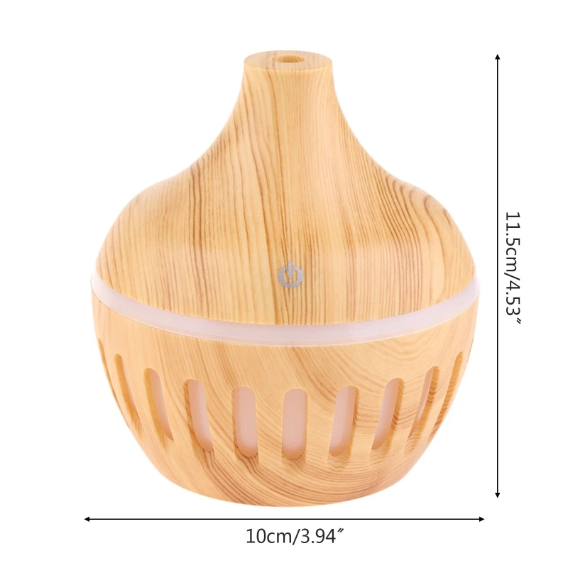 CPDD Ultrasonic Air Humidifier Essential Oil Aroma Diffuser Grain Mini Humidifier for Home Hotel Yoga SPA
