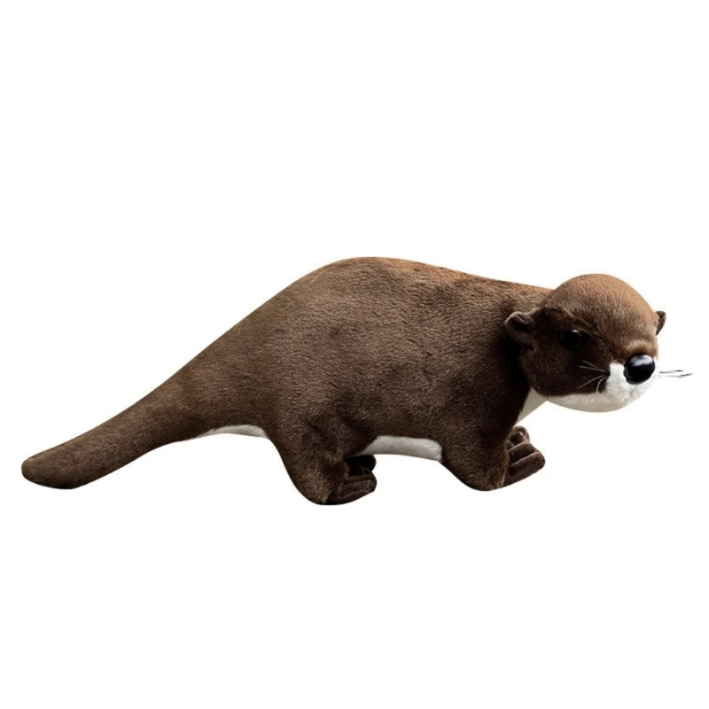 

Lovely Otters Babies Plush Toy for Children Appease Sleeping Stuffed Toy Plush Animal Toy for Birthday Presents D5QF