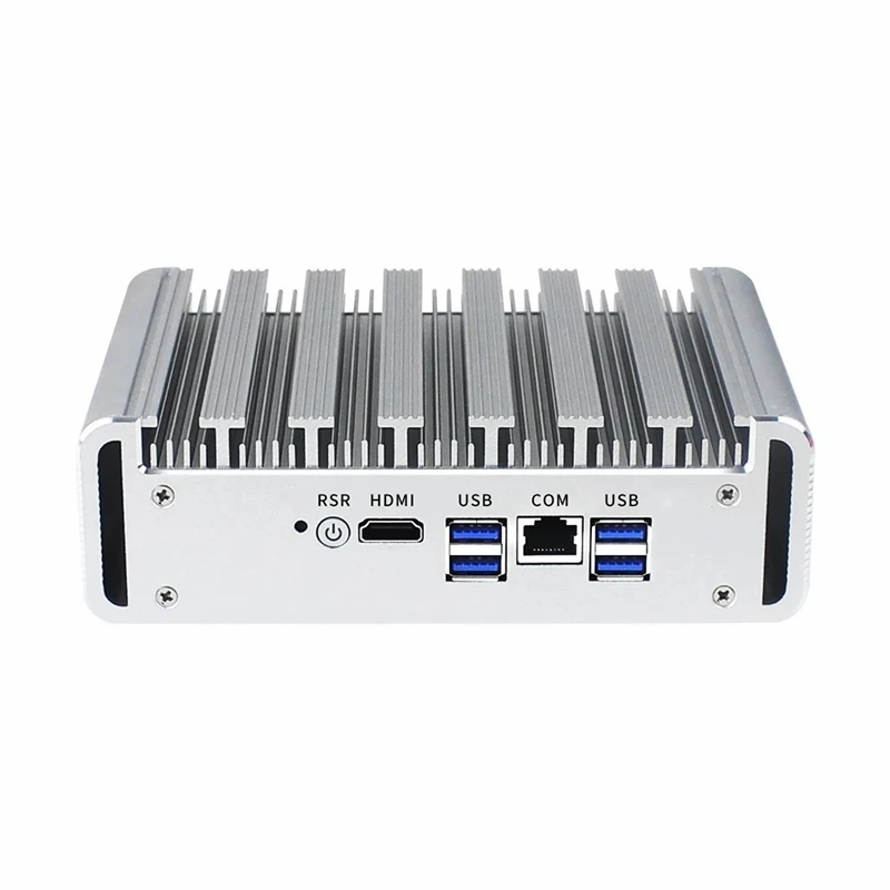 Neuer 2,5g lan core i5 10210u celeron j4124 6 ×intel i225 mini pc lüfter loser industrieller soft router pfsense firewall appliance esxi 4k