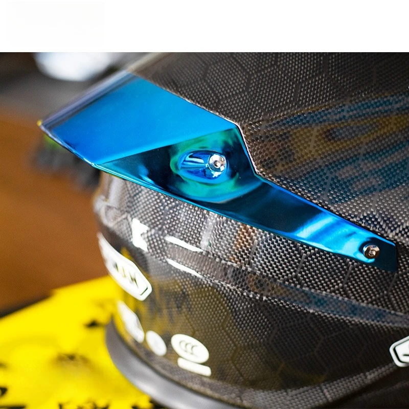Suitable for SOMAN X8 Motorcycle Helmet Tail Spoiler Capacete Helmet Tail Refitting Big Spoiler Accessories Universal