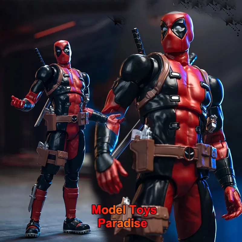

Original FondJoy 1/12 Collectible Toys Deadpool Assemble Model Antihero 15.5CM Mobile Soldier Action Figure Toys Fans Gifts