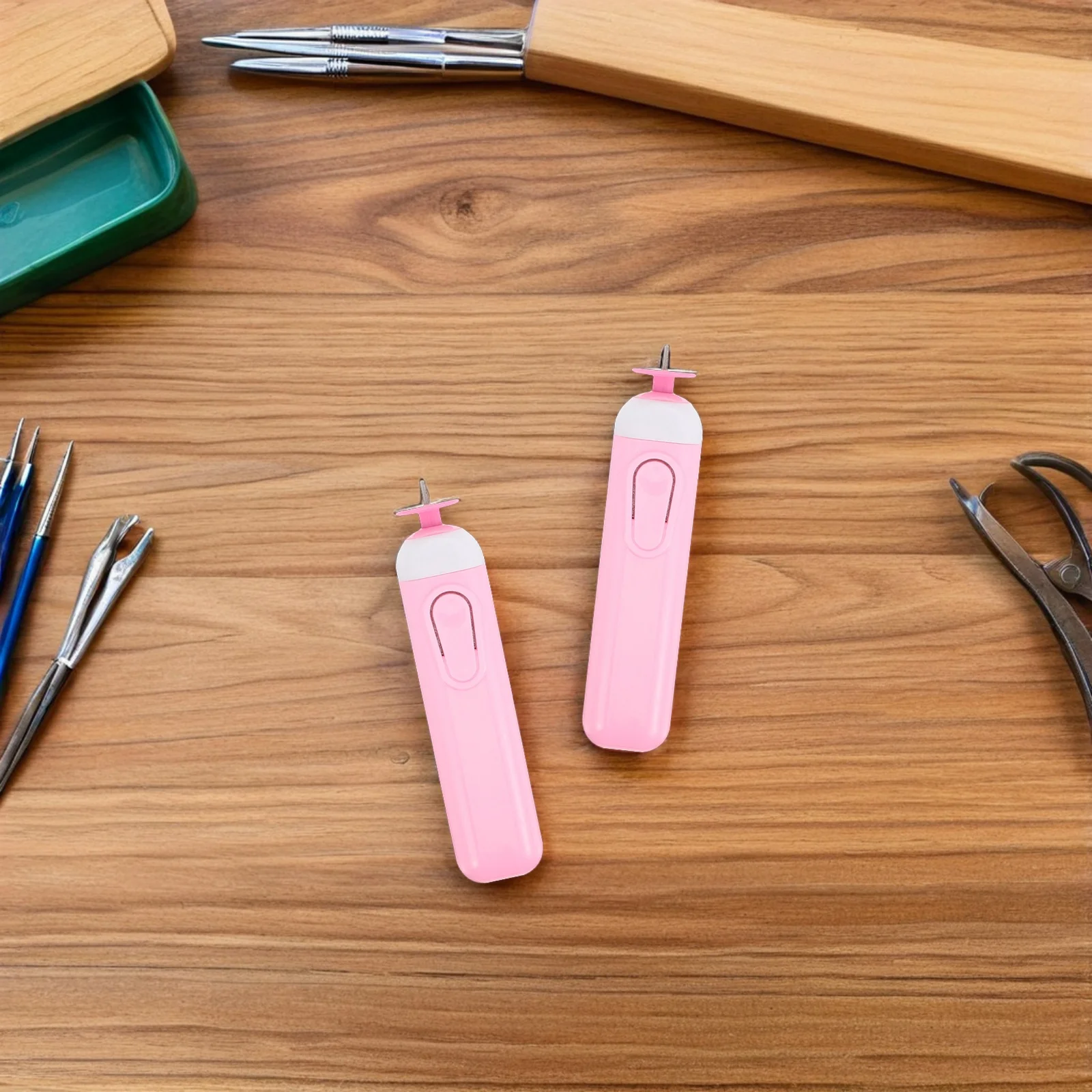 2 قطعة قلم اللف الكهربائي أداة آلي مشقوق ورقة المتداول DIY بها بنفسك الحرف الشباك ورقة اللف لوازم الريشة القلم #5