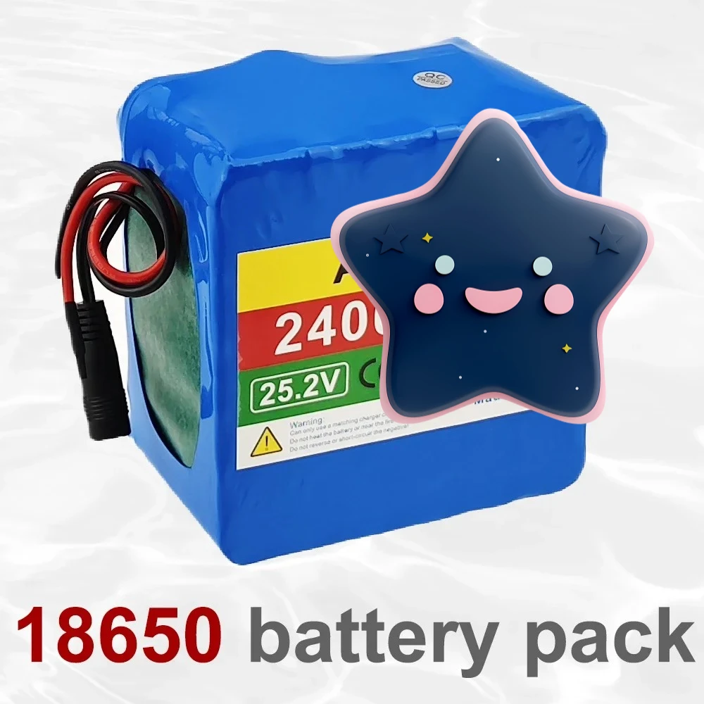 

24 В 24 Ач 6S6P литиевая батарея 25,2 В 24000 мАч литий-ионная батарея для велосипедного аккумулятора 350 Вт электронный велосипед двигатель 250 Вт + зарядное устройство 2 А