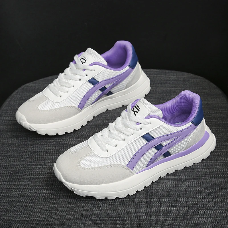 Breathable Running Sports Shoes Unisex Spring Summer Lightweight Wear-resistant Low-top Flat Heel Men's Women's Casual Sneakers