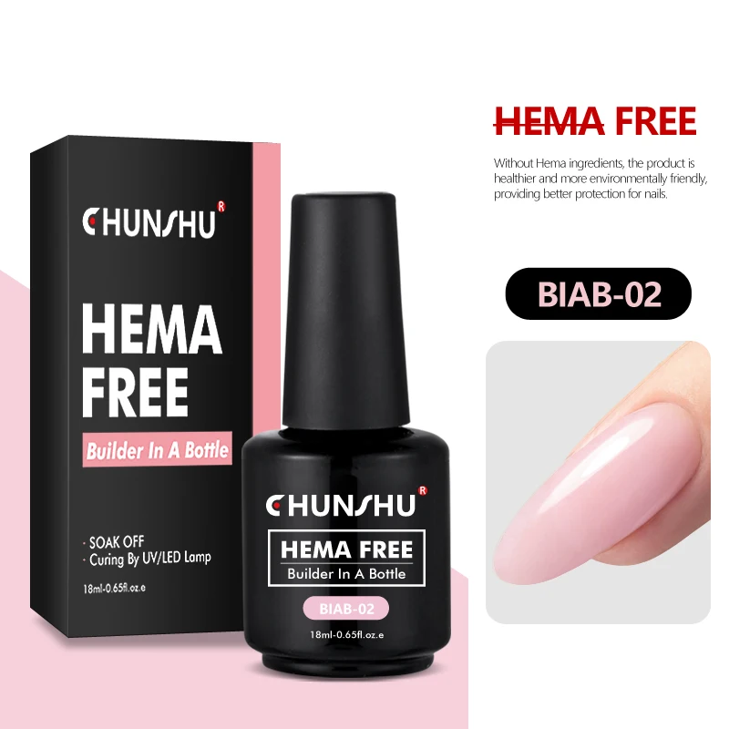 CHUNSHU Hema GRATIS Bouw UV Gel 18 ml Builder Nagelgel In Een Fles Semi Permanente Dikke Rubberen Basis Gel Extension nagels Art
