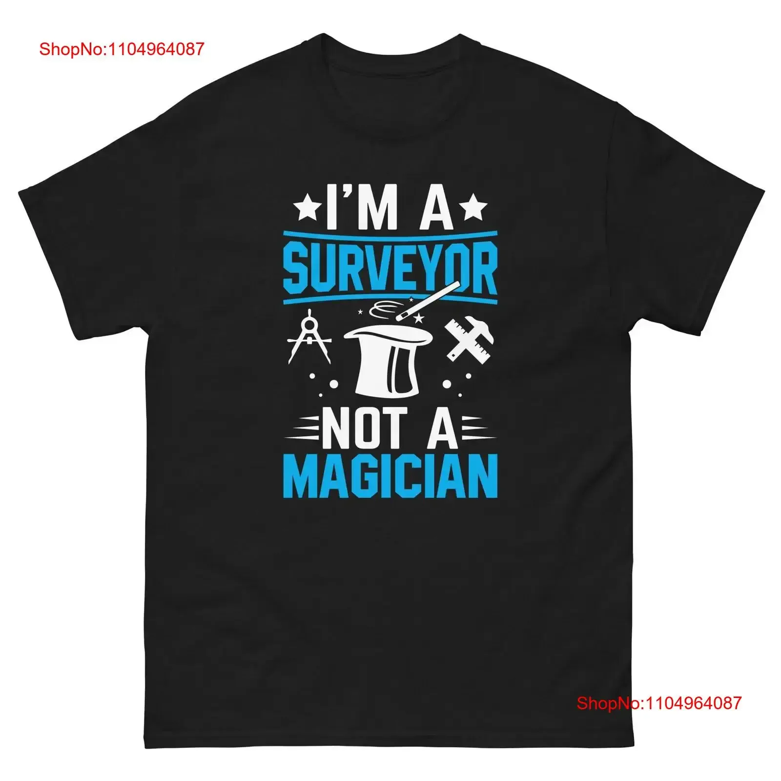 

Винтажная рубашка I'm a Surveyor Not Magician Land Survey AnalysT T Measurer, винтажный стираный повседневный топ унисекс для повседневной носки