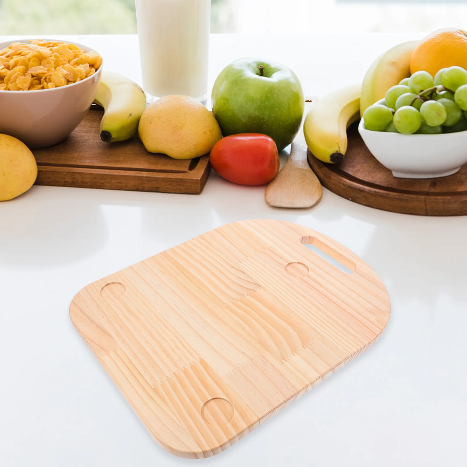

Wooden Sliding Pad Mixer Appliance Antislip Countertop Tray Slider Board Kitchen Accessories Food Processor Pad