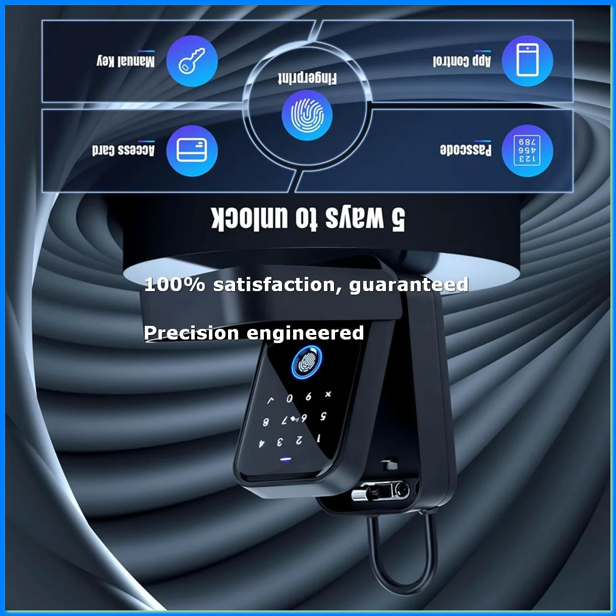 

Smart Key Lock Box Suitable for House Keys and Real Estate Agents-ELEC