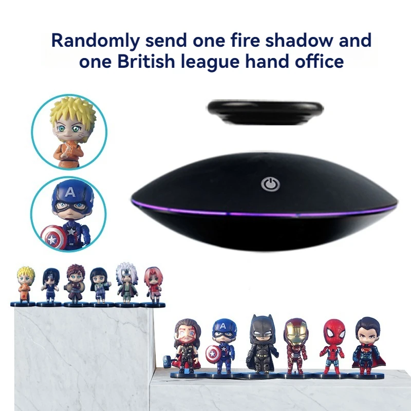Magnetic Levitation Tray Ornament, Ufo-Shaped, for Living Room, Bedroom, Office, Holiday Gift, Includes Us Plug Adapter