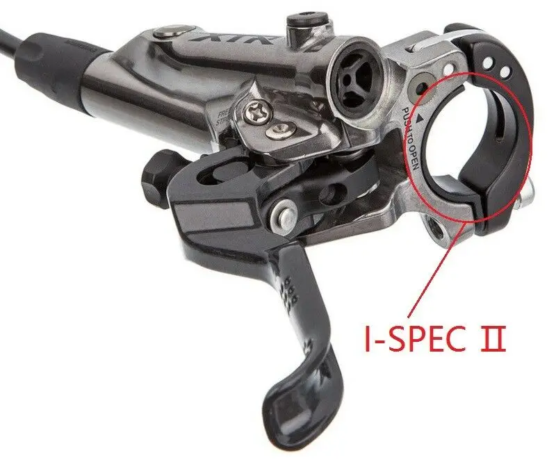 matchmaker  integrator Shimanno i-spec 2 brake level and SRAM Shifter match