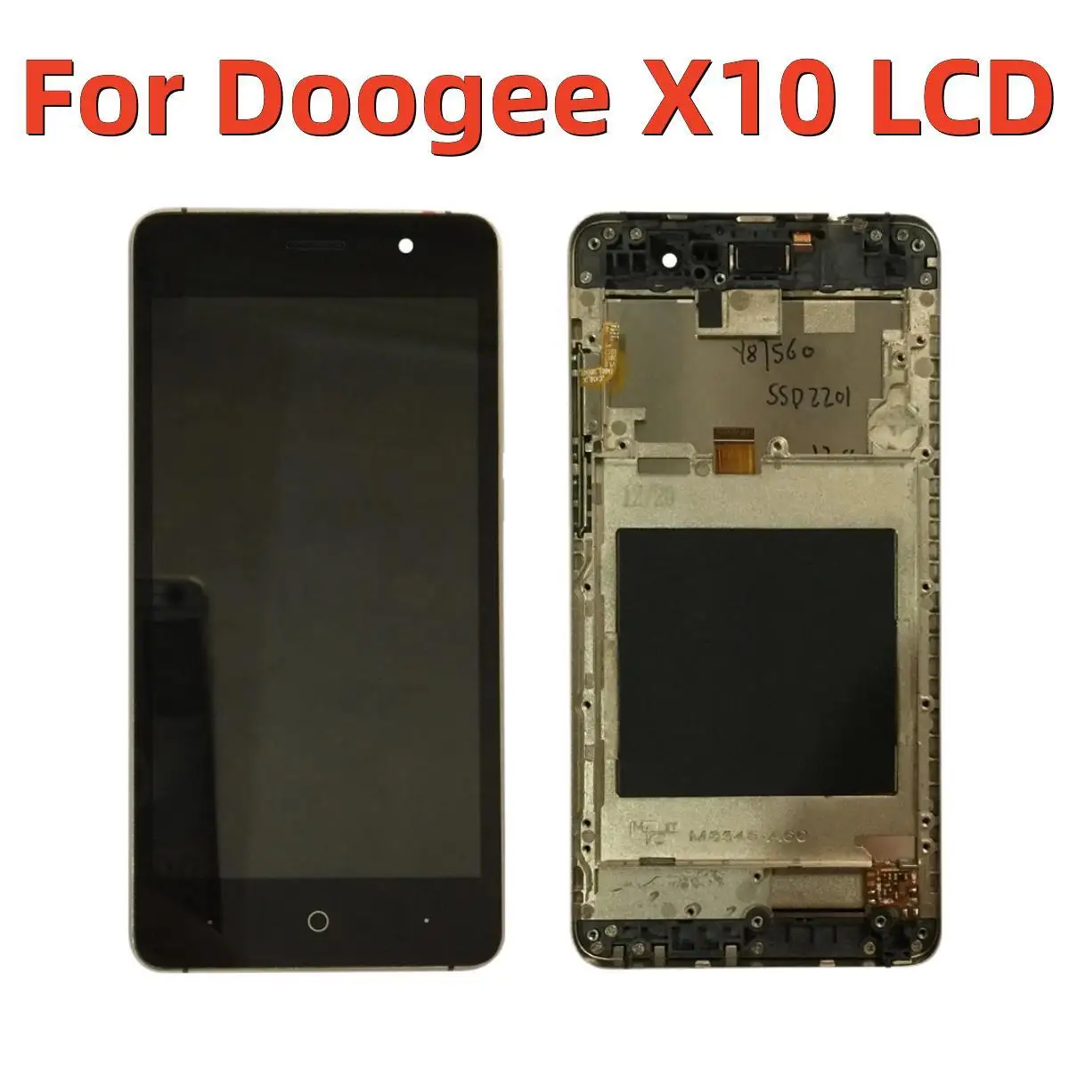 Mobile LCD Display For Doogee X10 LCD Touch Screen Digitizer Sensor LCD Display With Frame Full Complete Assembly Tools