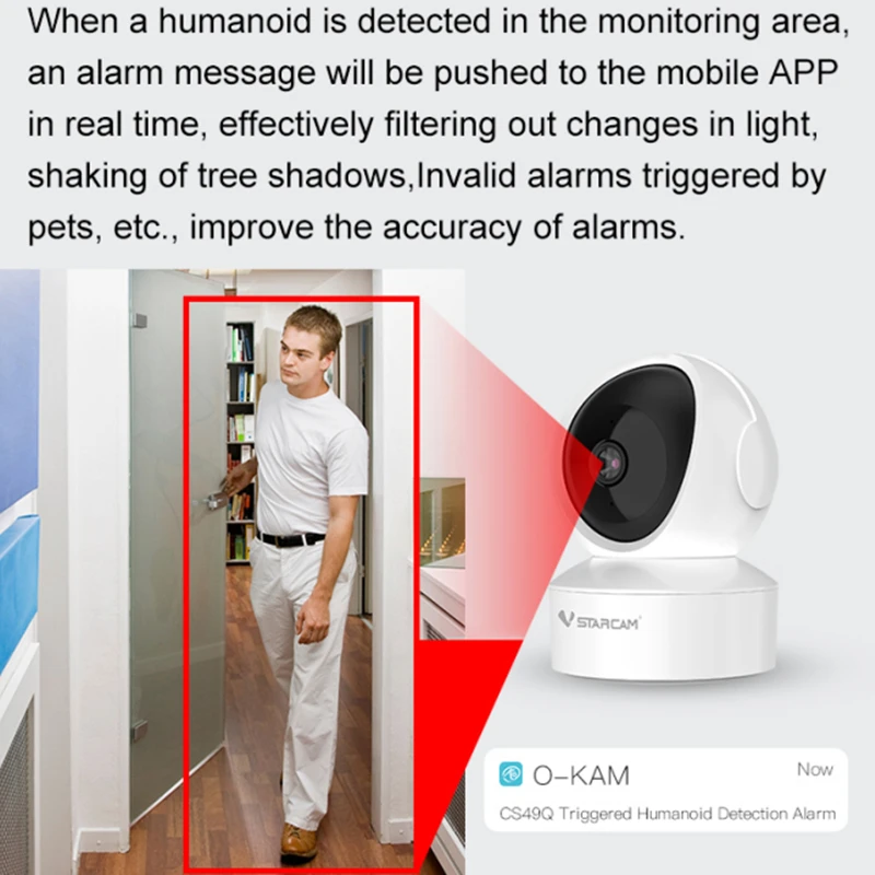 4MP 5g Wifi Camera Wireless Indoor Home IP Video CCTV Night Vision AI Detection for Mini Baby Monitor Surveillance Security Cam