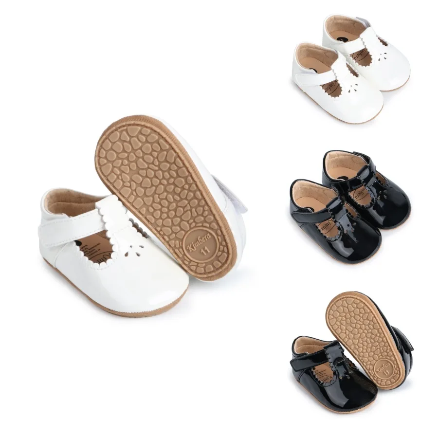 Baby Walking Shoes 2025 Spring and Autumn New Children's Hollowed Out Small Leather Shoes Baby Fashion Versatile Single Shoes