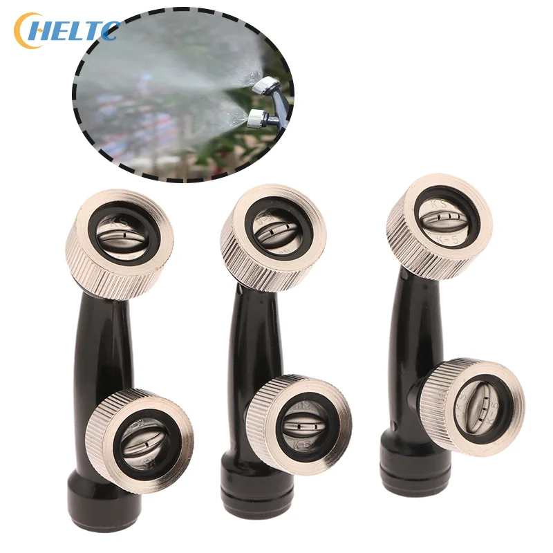 1PC Sprayer Mist Nozzle 1/2/3 Holes High Pressure Fan Shape Sprinkler Head For Agriculture Garden Irrigation Pesticide Spraying