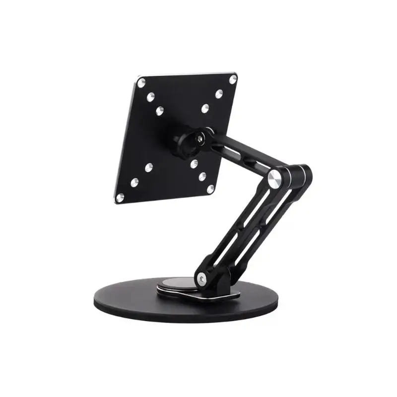 

652F Держатель поддержка планшета 360 градусов вращающихся настольных офисов Удобная игровая мобильная подставка для мобильного
