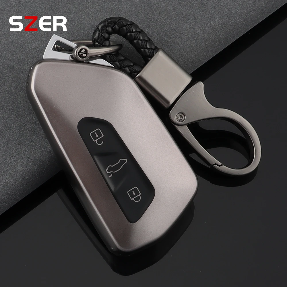 Neue TPU-Autoschlüsselhülle für Volkswagen VW Golf 8 MK8 ID-4 ID-6, für Skoda Octavia A8, für Seat Leon FR MK4 Cupra.