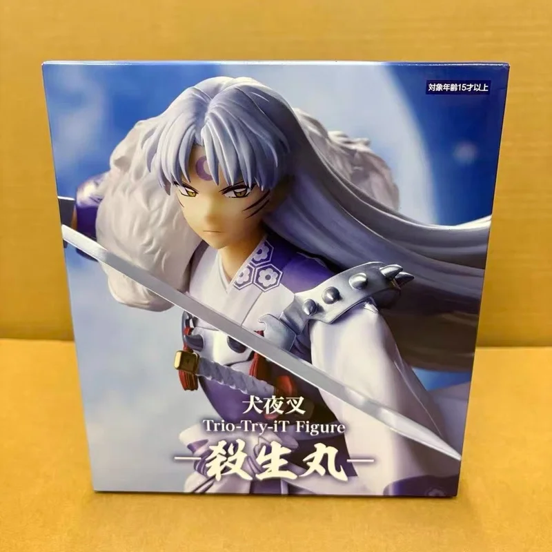 Image of Original Furyu Inuyasha 18 cm Sesshoumaru Figur Modell Spielzeug Geschenk Sammlung Ornament Actionfigur PVC für Jungen Geschenk