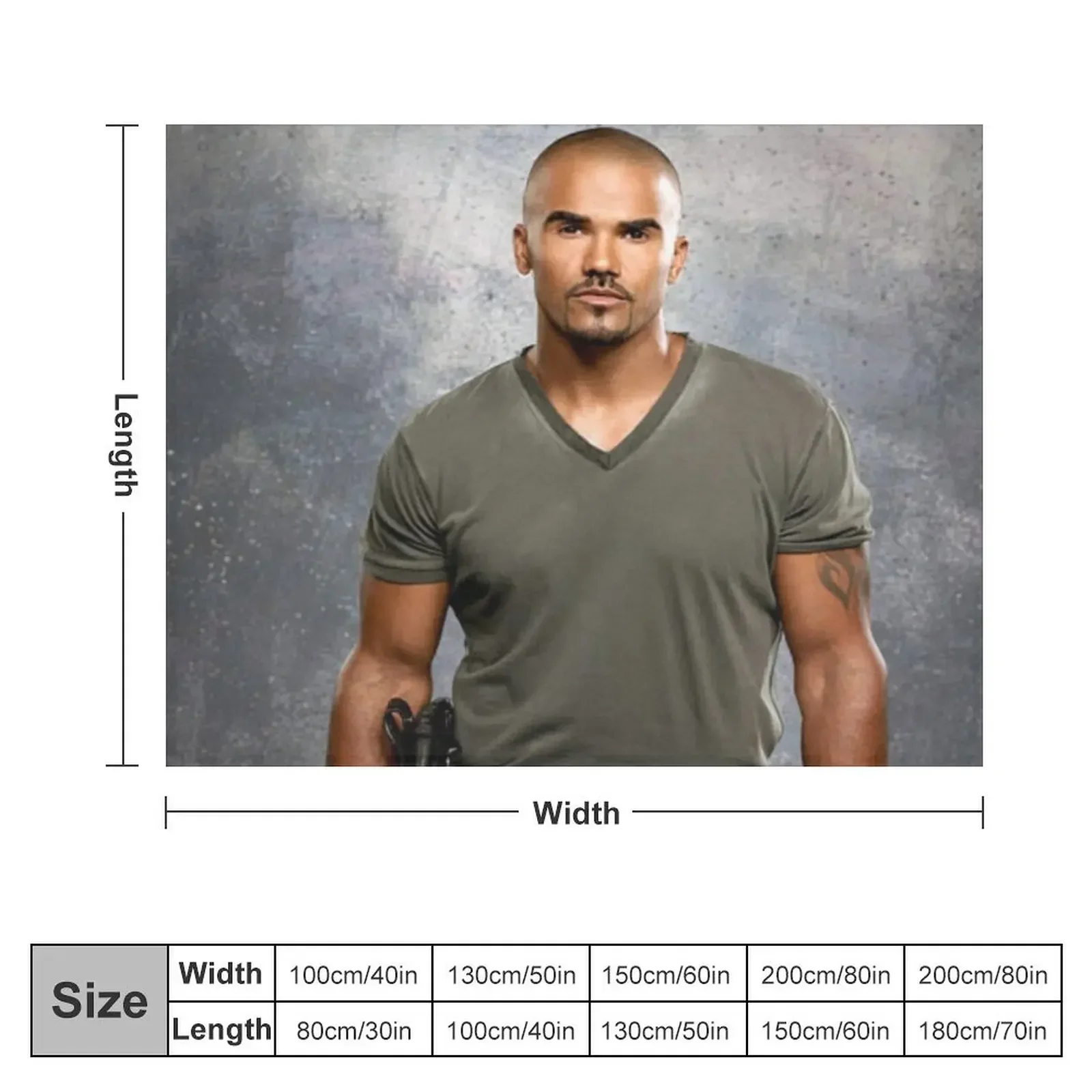 shemar moore Throw Blanket Soft Plush Plaid wednesday warm for winter manga Blankets