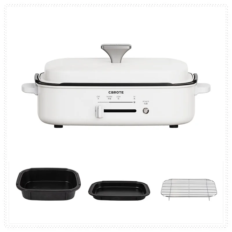 Assortimento Hot Pot Bbq elettrico diviso zuppa casa multifunzione cinese pentola calda cucina addensato agnello fonduta pentole cinesi