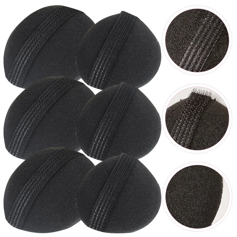 

12 Pcs Hair Fluffy Artifact Padding for Women Volume Tool Invisible Modeling Hairpin Bases Pads Soft Sponge Bump