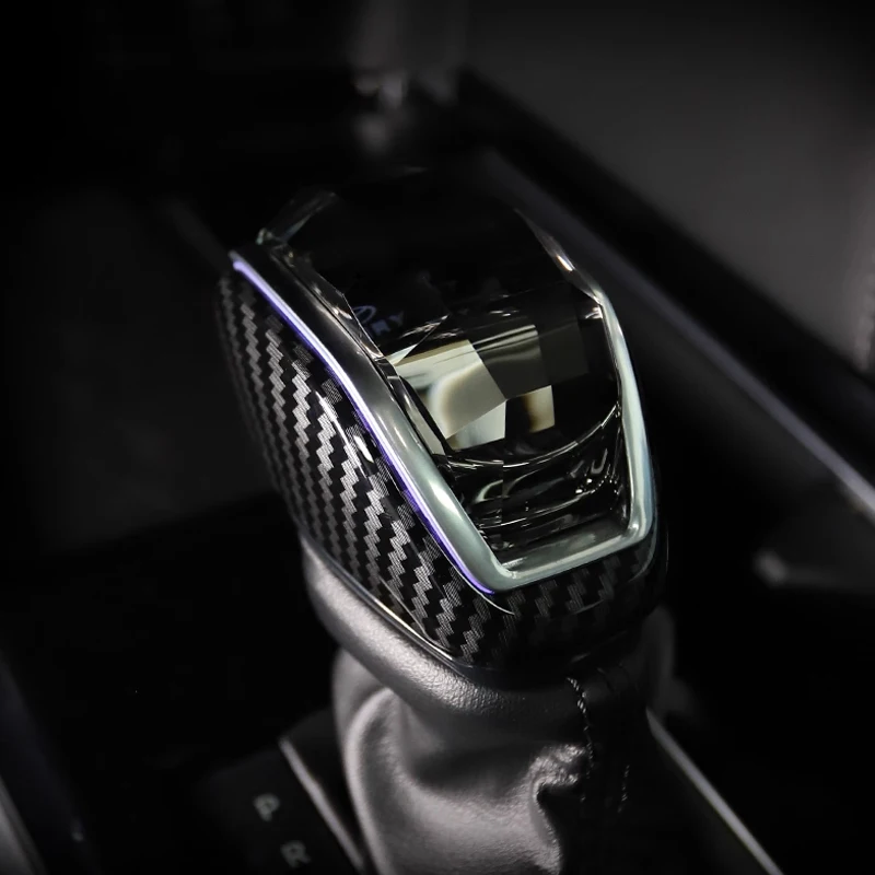 Crystal Car Interior Gear Shift Knob With LED Atmoshphere Light Gear Display For Toyota 9th Generation Camry 2024 2025