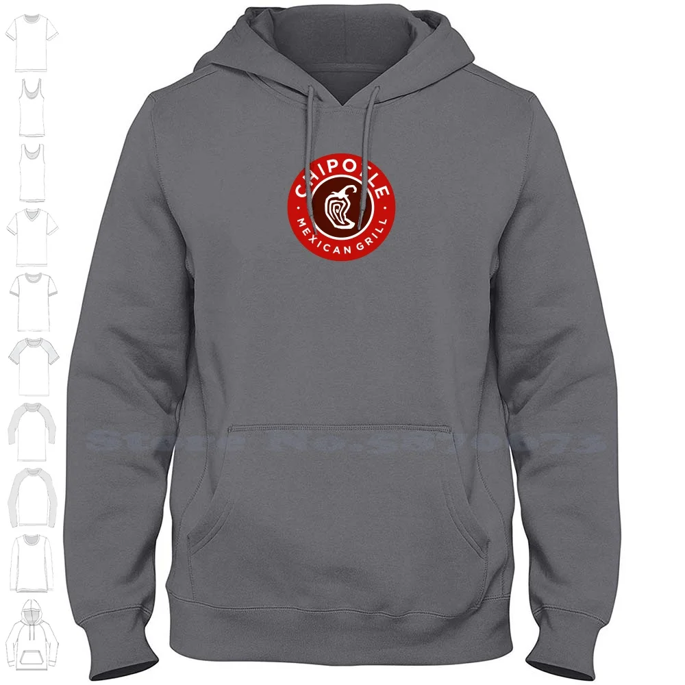 Chipotle Logo Casual Clothing Sweatshirt 100% Cotton Graphic Hoodie