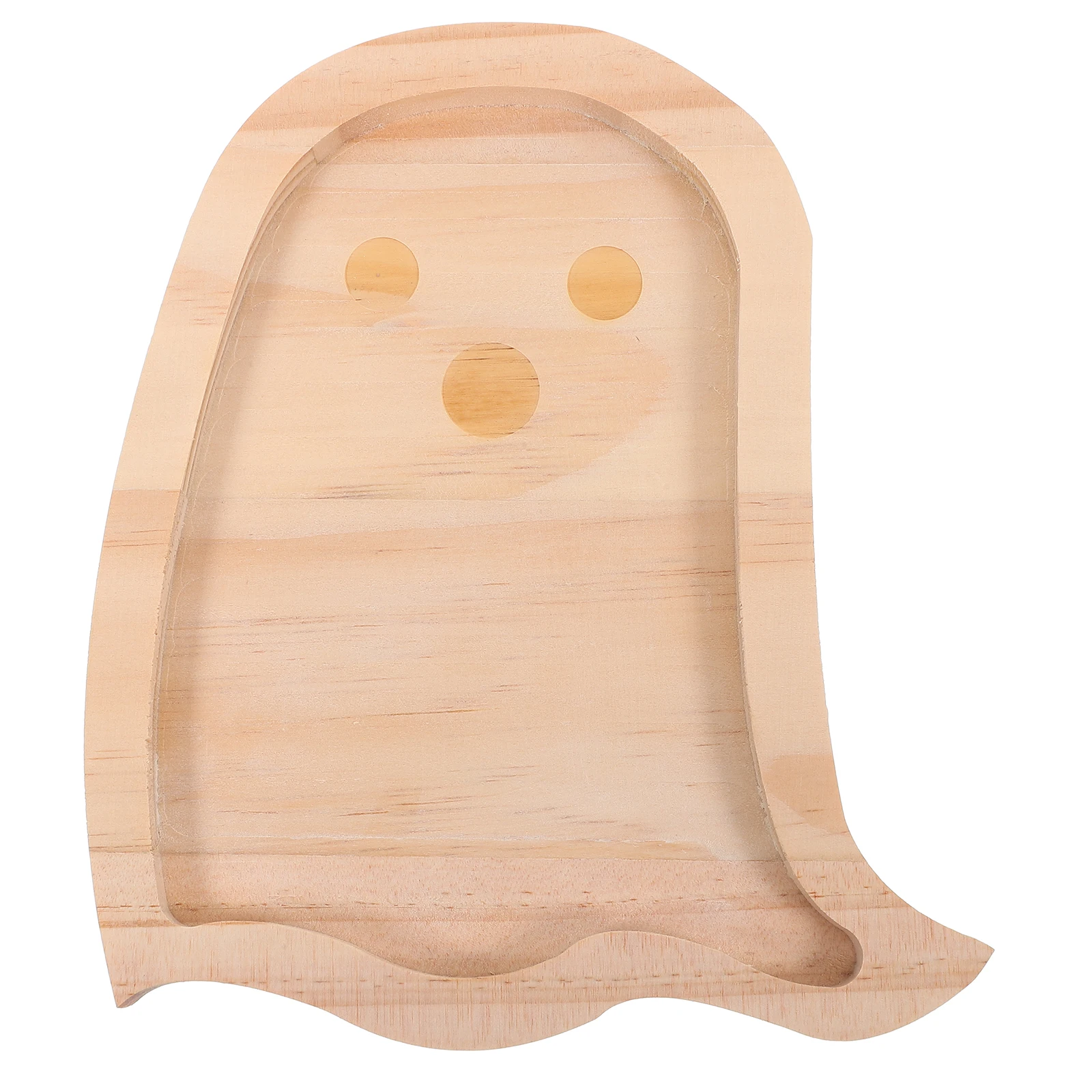 

Ghost Shaped Tray Halloween Snack Food Platter Decorative Dishes Large Capacity Reusable Charcuterie Board Dessert Serving