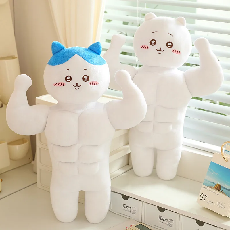 50 cm simpatico cartone animato Kawaii Chiikawa Hachiware Usagi peluche bambola cuscino ornamento giocattolo regalo di compleanno per bambini adulti