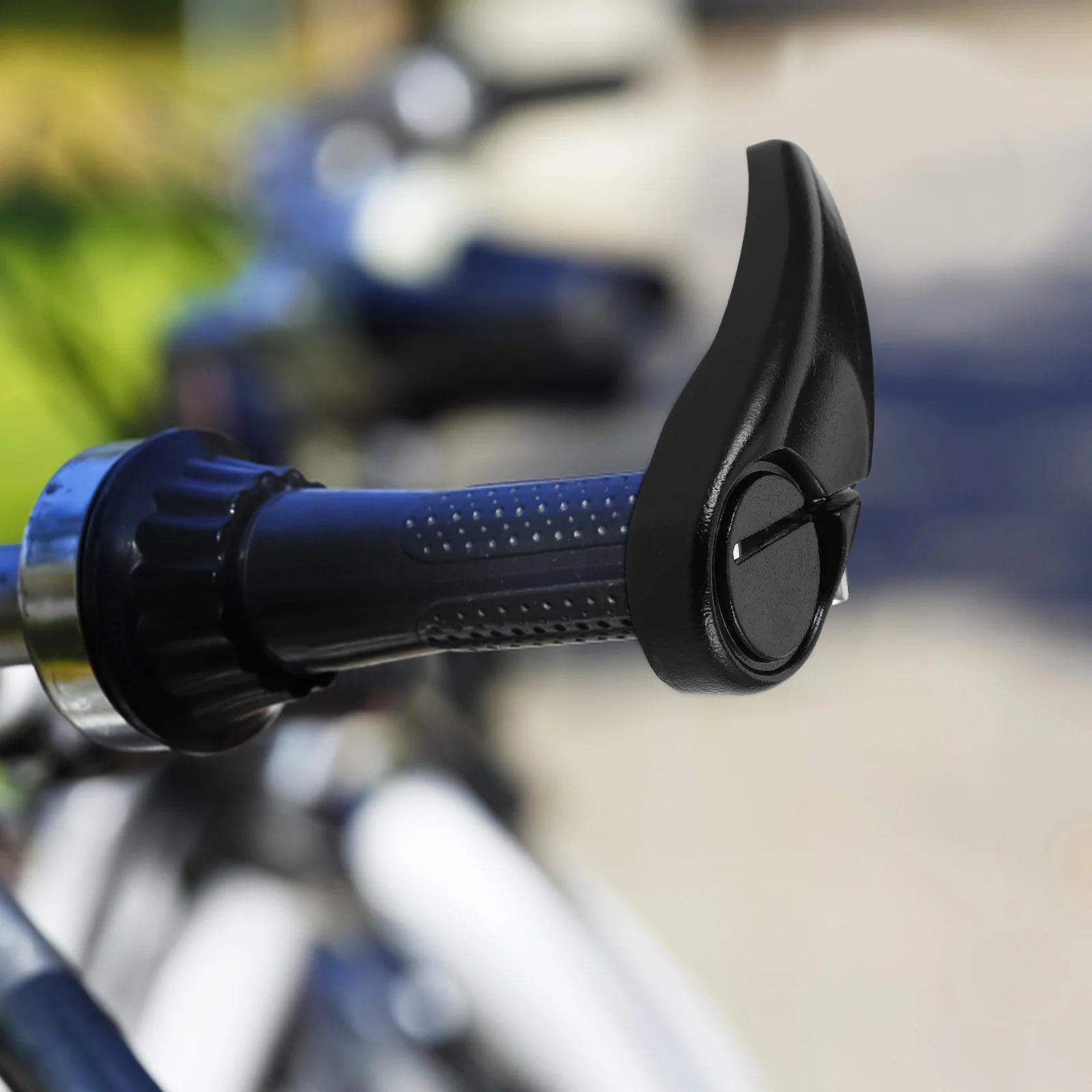 1Pair Aluminum Alloy Bike Handlebar Ends Ergonomic for Mountain Road Bicycle Handlebar Extender Bar Ends