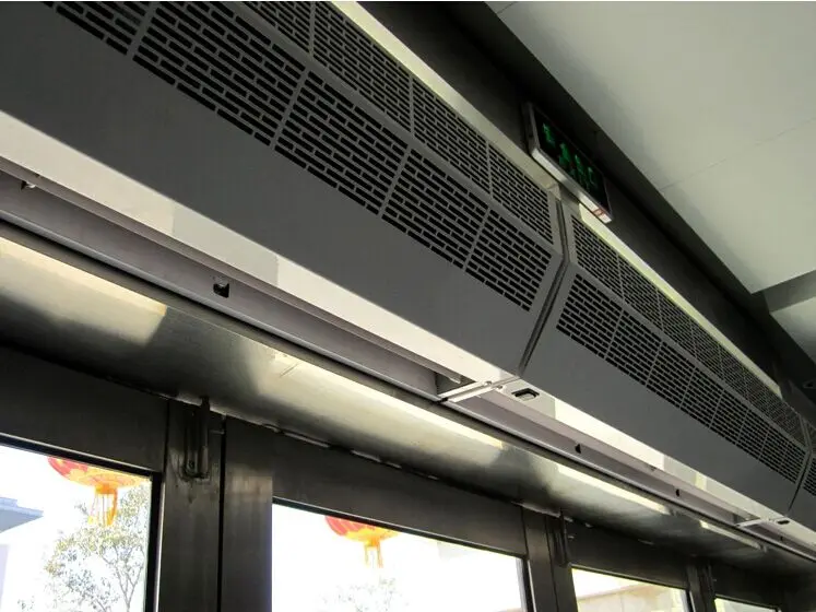 Industrial Door Air Curtain Indoor Wind Barrier Air Cooler System for Commercial Shop Hotel Entrance Professional Door Fan