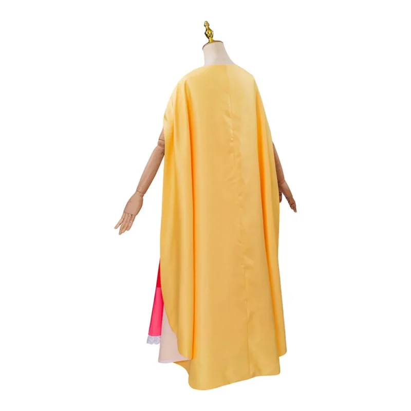 Costume de Cosplay Big Mom de l'Animé The Island of mesurosts, Ensemble Complet avec Chapeau Everak, Robe en Peluche de Charlotte Linlin, pour ixd'Halloween