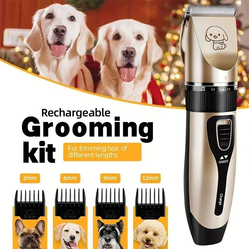 2025 7 in 1 Pet Hair Trimmer Kit Electric Precision Clippers Perfect for Professional Grooming At Home, Ideal for Dogs and Cats