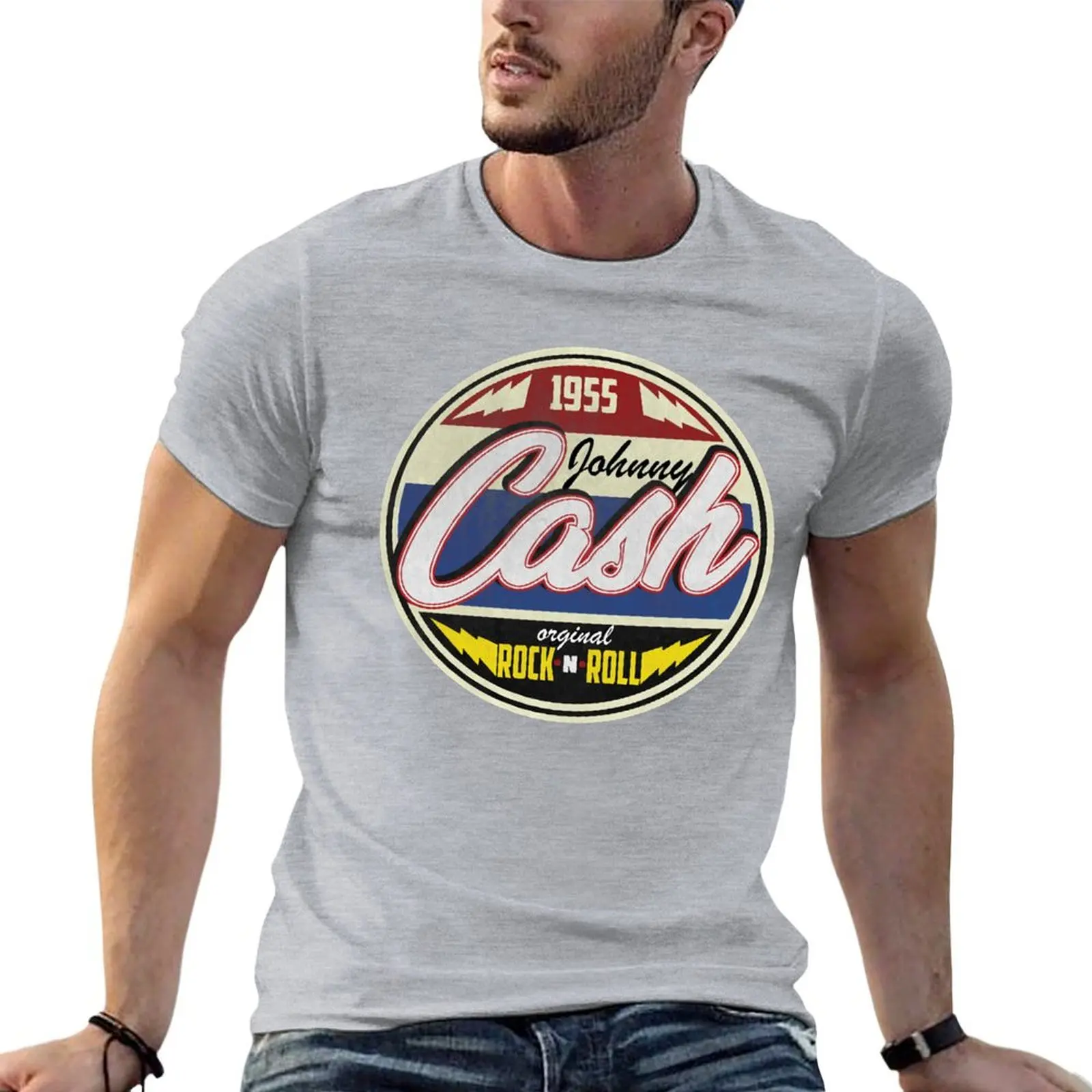 

Cash Since 1955 Badge T-shirt anime clothes cute clothes for a boy sweat shirts, men