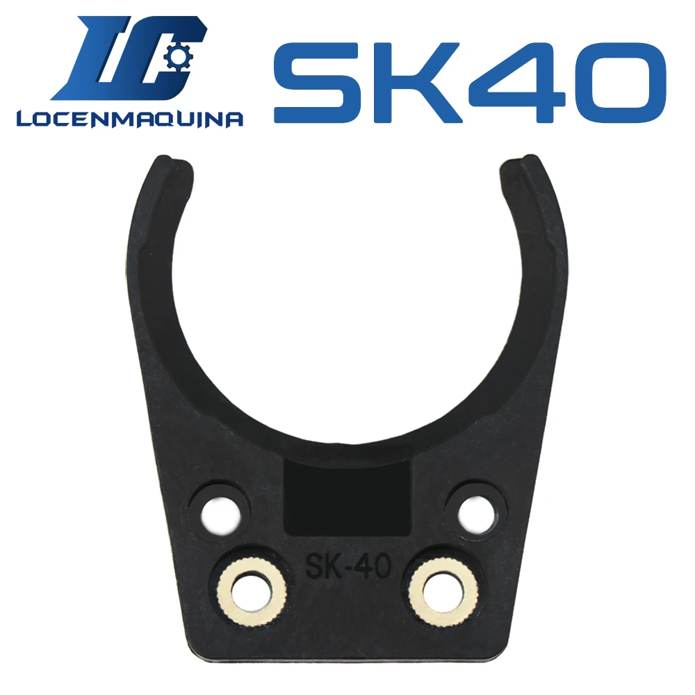 SK40 Tool Holder Forks ATC Spindle SK40 Tool Holder Clamp Nylon Material for ATC Spindle Tool Holder Claw