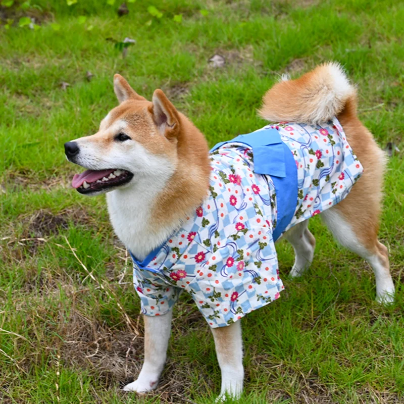 2022 Dog Clothes Pet Clothing Japanese Kimono for Dog Coat Dog