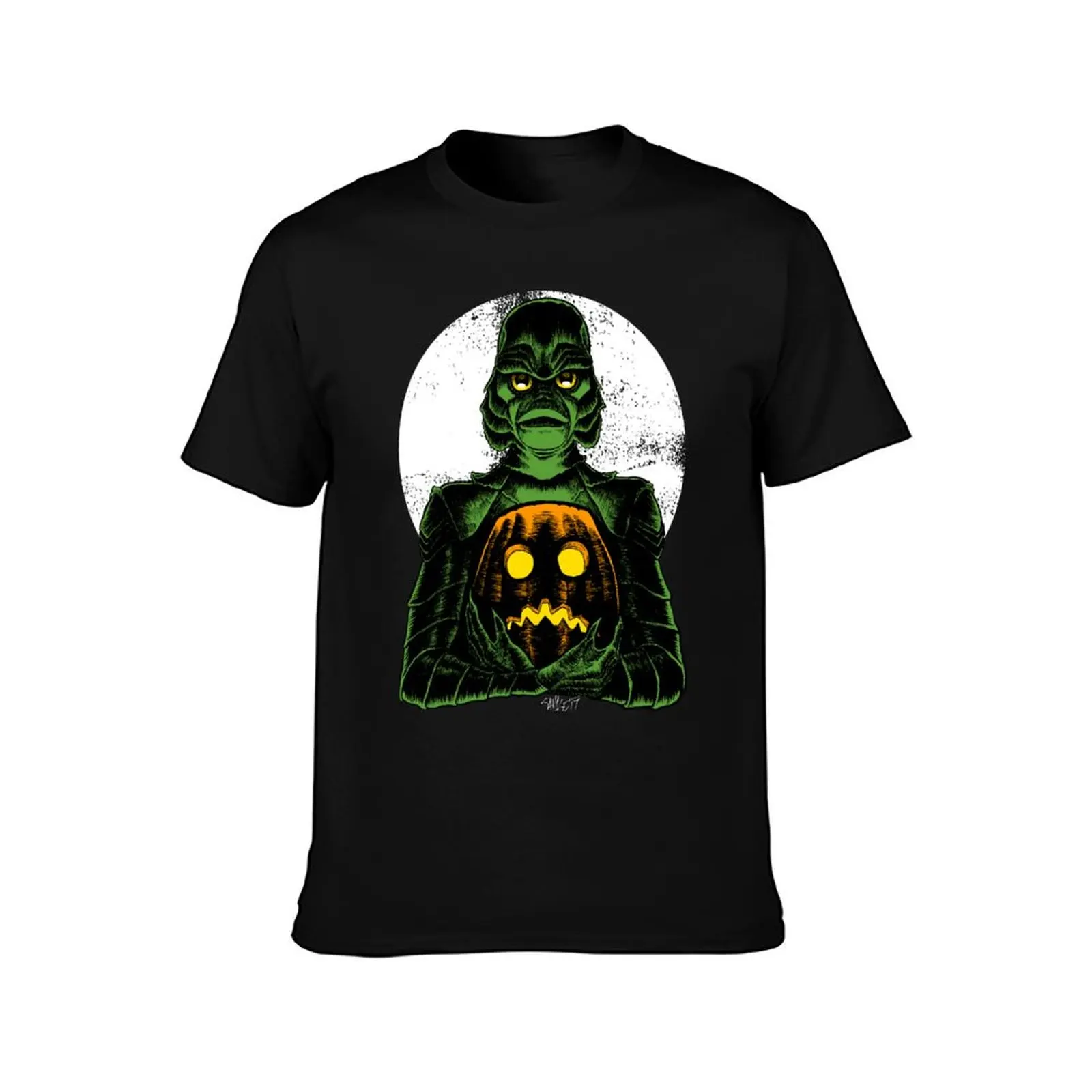 Monster Holiday: Creature T-Shirt Labor Work Casual T-Shirt