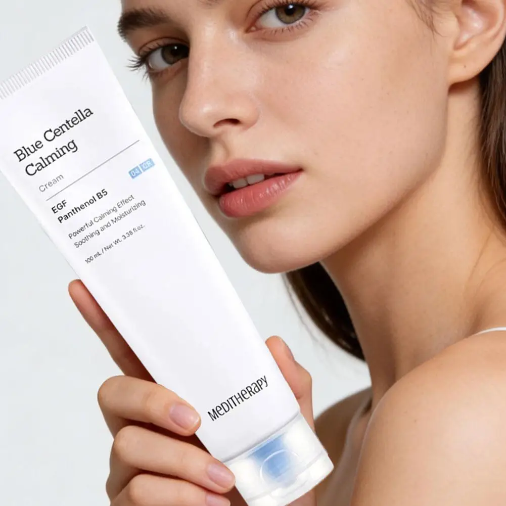 

Meditherapy Blue Centella Asiatica, успокаивающий крем, замки влагалище, чувствительная, оставшаяся кожа, гладкая, для макияжа, праймер