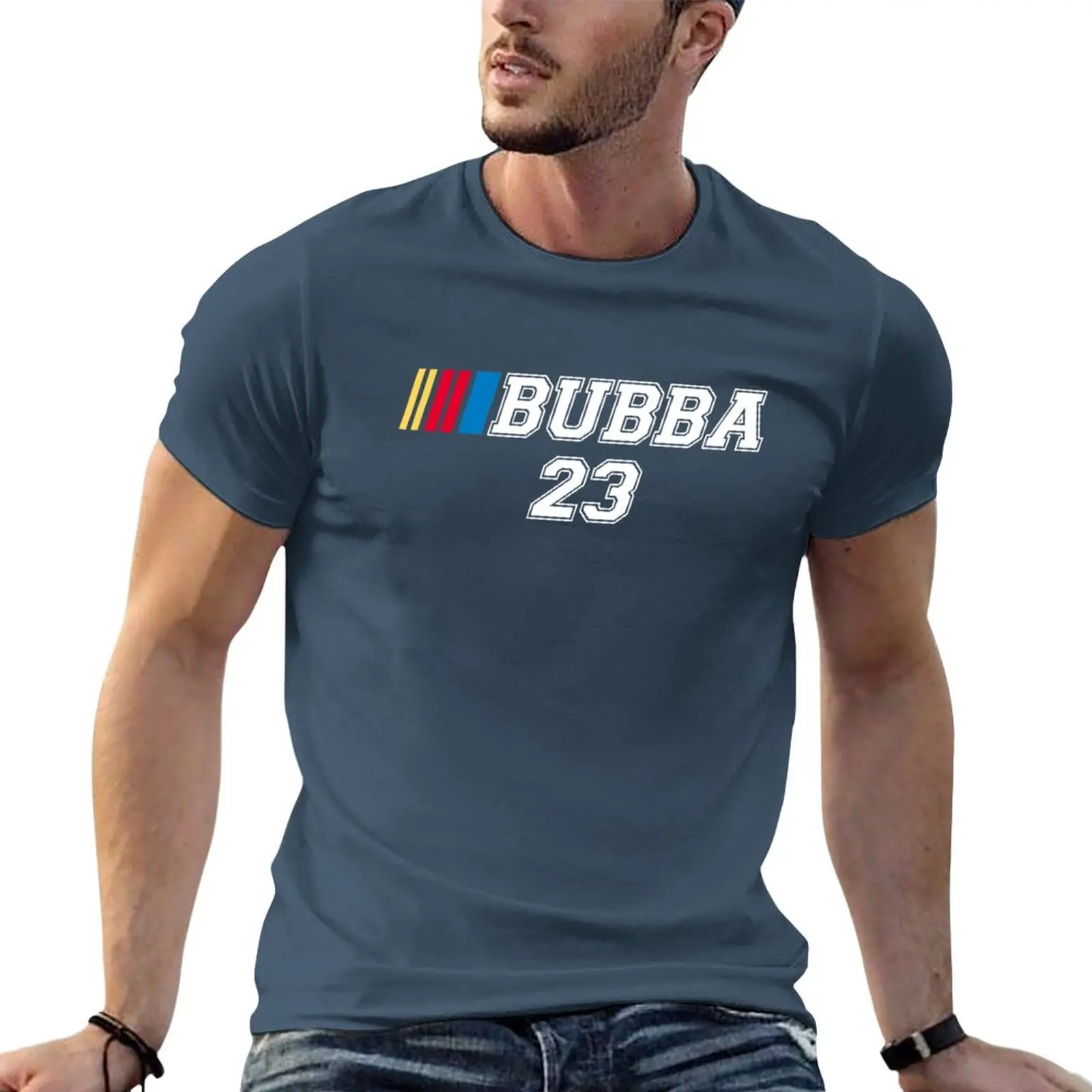 Bubba Wallace T-Shirt oversized t shirts T-shirt short sports fan t-shirts vintage t shirt mens graphic t-shirts pack