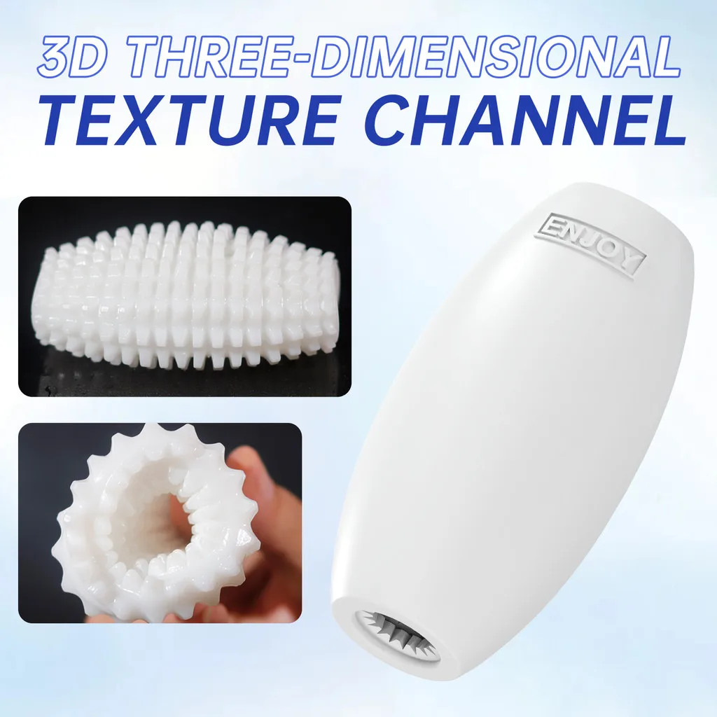 Male Masturbation Cup Realistic Textured Sleeve Sex Toy for Men Enhanced Pleasure Adult Toy