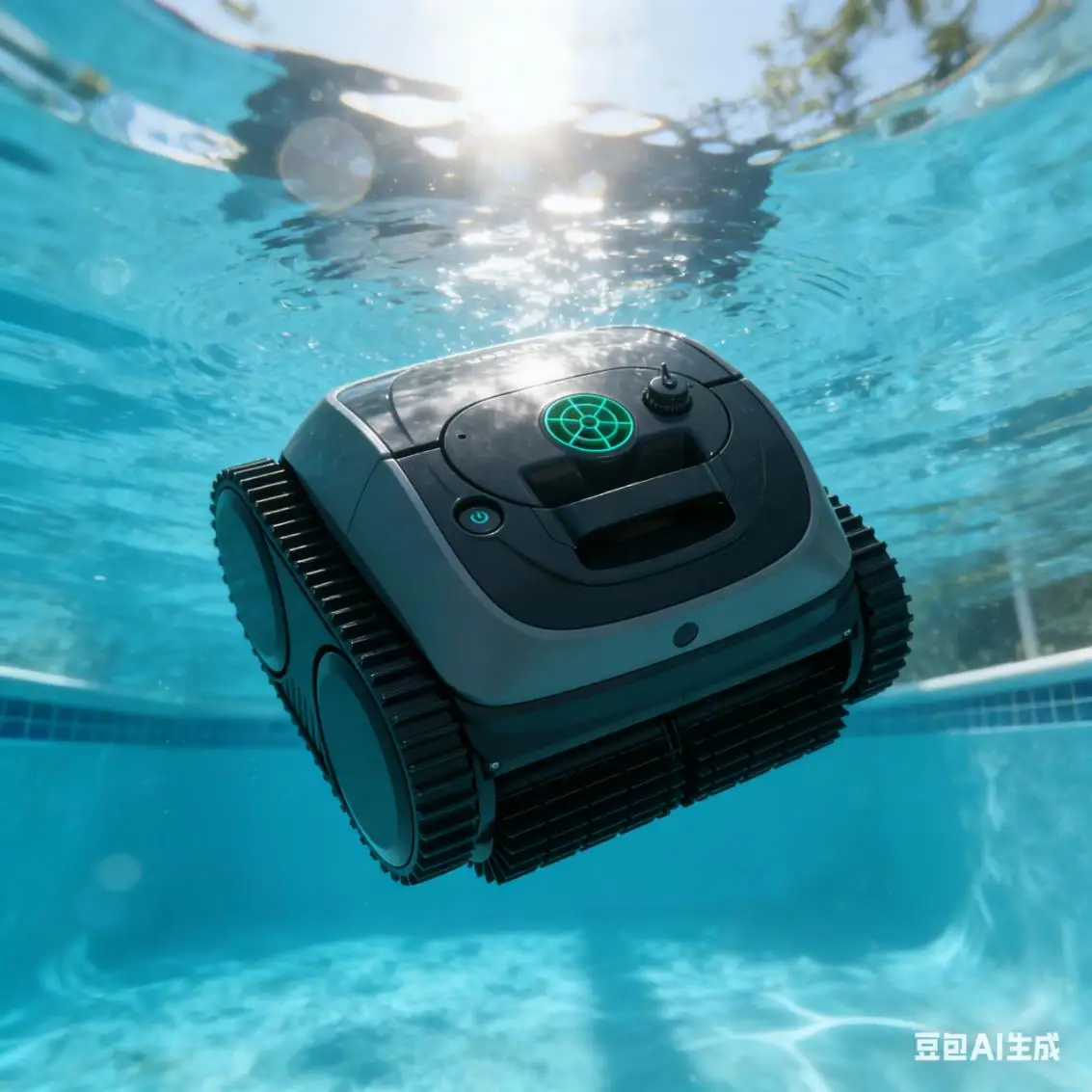 STROVAN 4600mAh Auto Pool Cleaner, Eco Li-Battery, High Efficiency for Residential In-Ground Pools