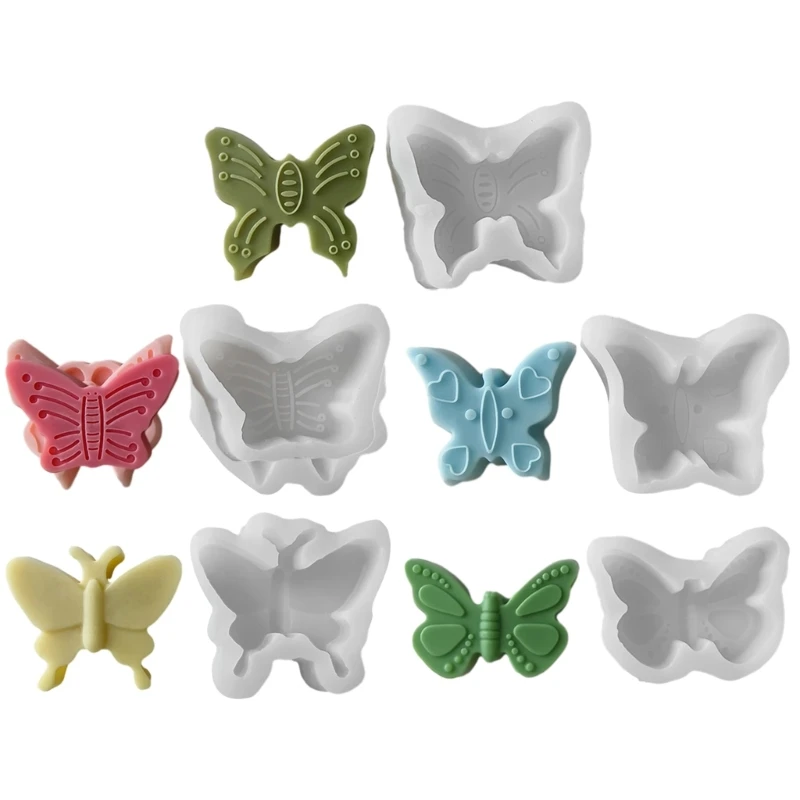 Versatile Silicone Mold Soap Moulds Butterfly Shaped Silicone Ornament Mould