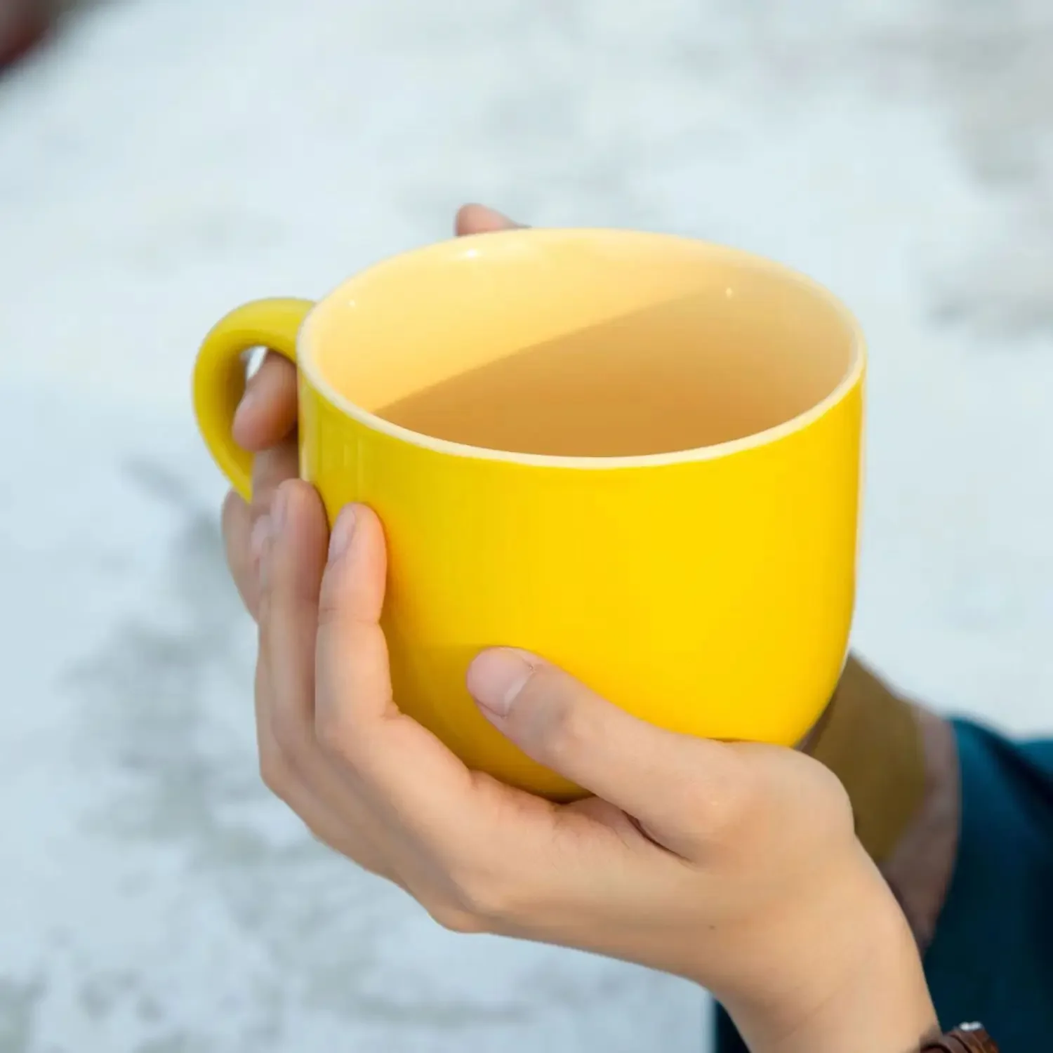 大容量の朝食用セラミックコーヒーマグ、オートミールミルクティーカップ、インスタントダイニングボウル、ノベルティギフト、お友達に最適、700ml