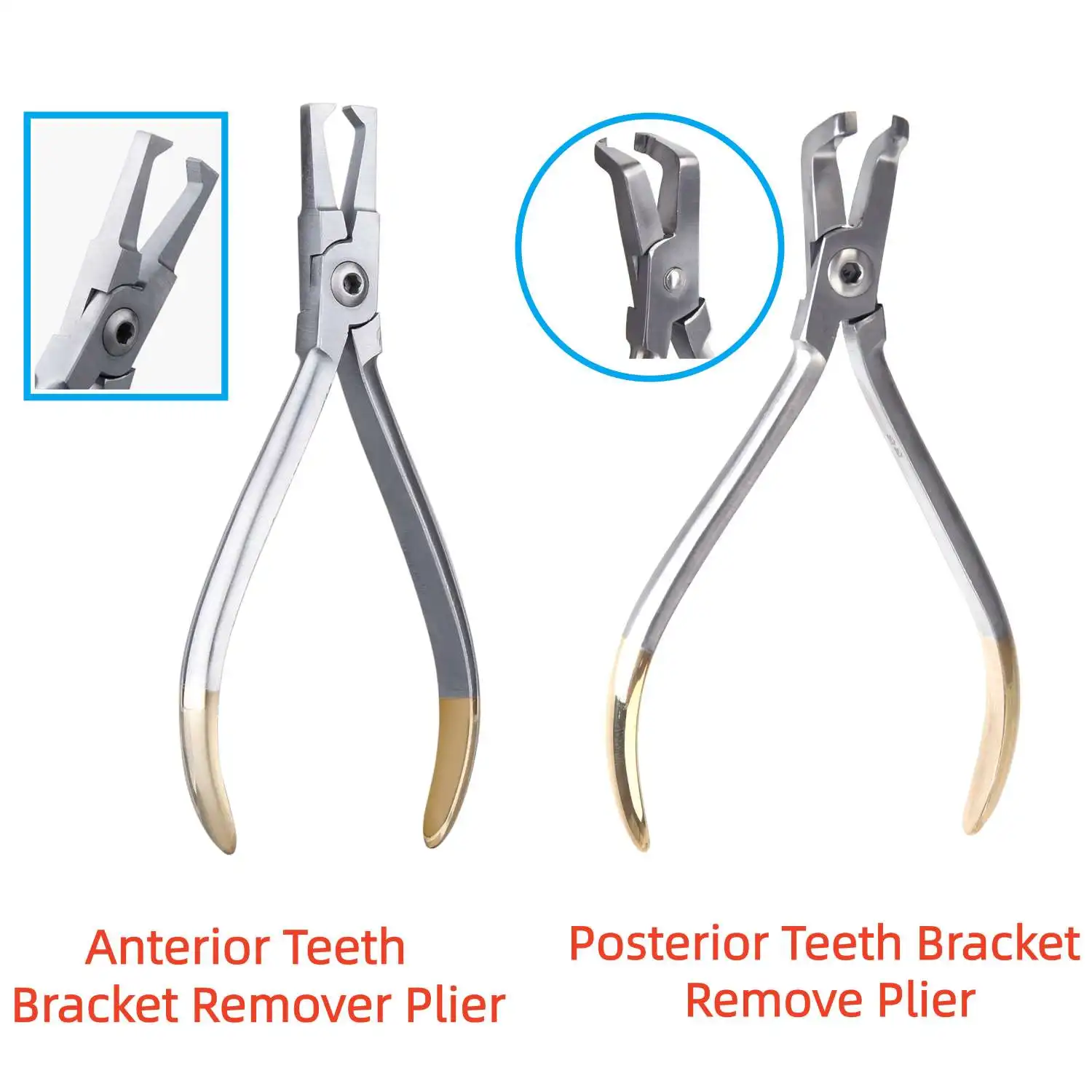 

Bracket Removing Plier, Anterior Posterior Teeth Bracket Braces Removal Plier, Dental Forceps Orthodontic Plier Wire Cutter