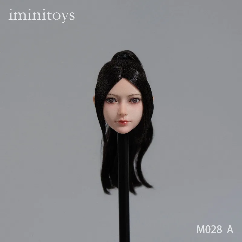 

Предзаказ M028 Iminitoys: Скульптура головы Бьюти Сюань в масштабе 1/6, подвижные глаза, модель для кукол 12 дюймов, декор для игрушек