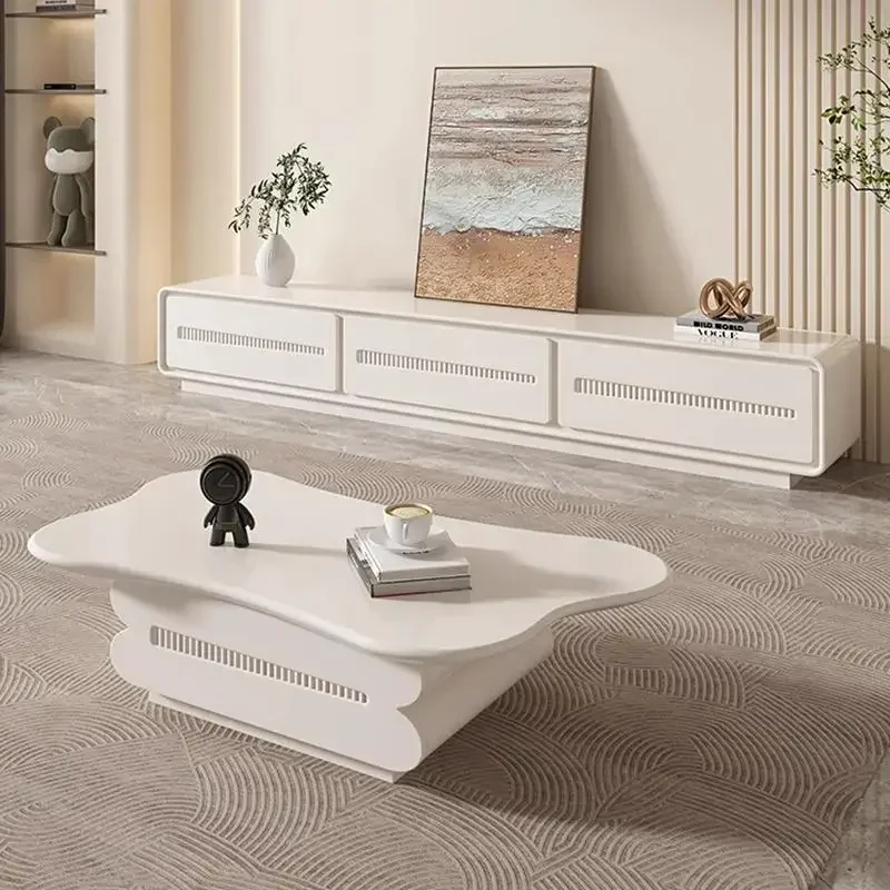 Modern Nordic Coffee Table Aesthetic Cheap Books Storage Coffee Table Bedroom Decoration Mesa Auxiliar Postmodern Furniture