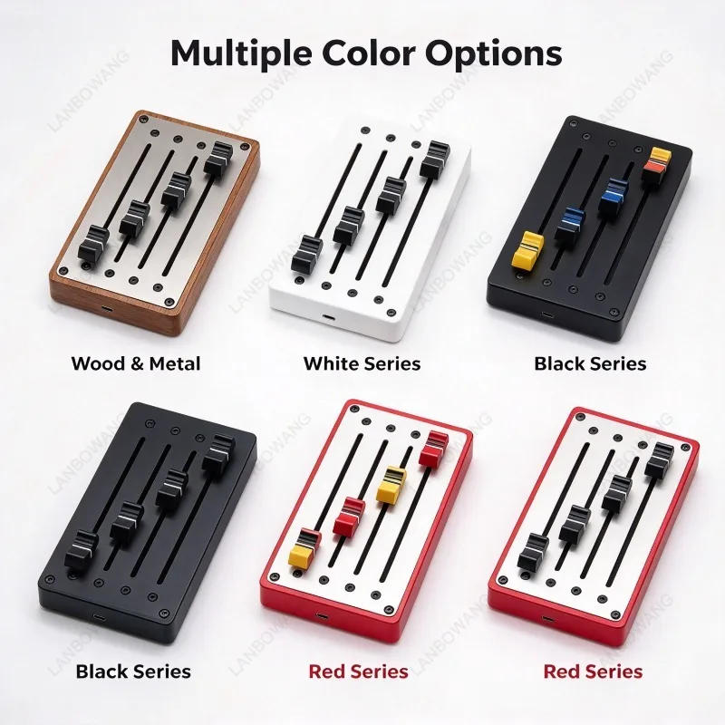 4-Track MIDI Controller Host with Fader & String Expression Drawing, No Display Module for Music Production