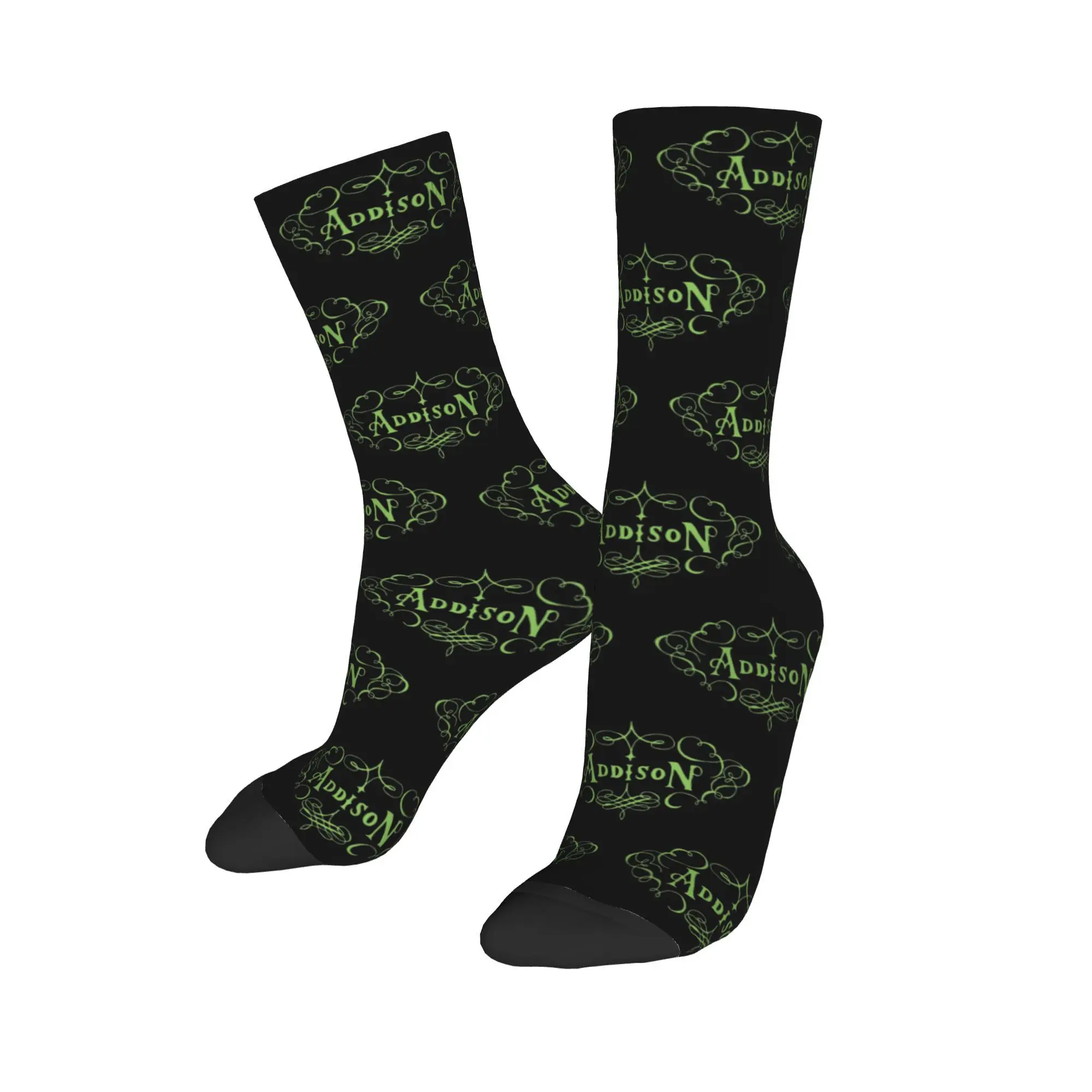 

Addison Rae Album Addison Socks Men Women Polyester Fashion Socks Harajuku Spring Summer Autumn Winter Middle Tube Socks Gifts