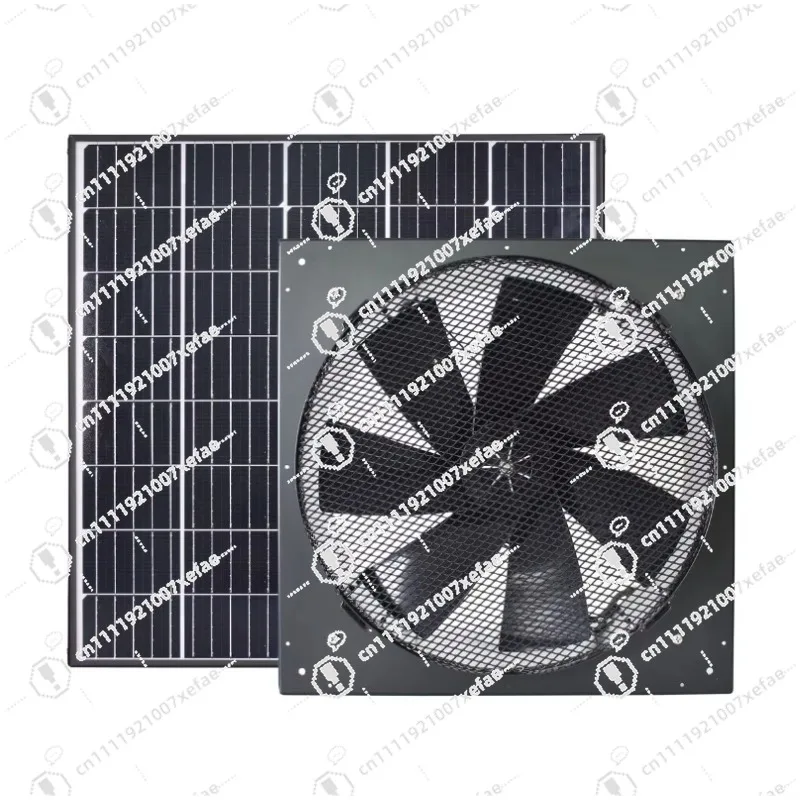14 inch axial flow solar DC wall mounted air extractor stable ventilation solar wall ventilation exhaust fan
