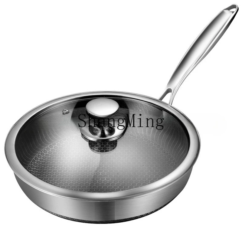 

PYH factory direct supply 316 stainless steel pan frying household steak pan non-stick less smoke electric stove