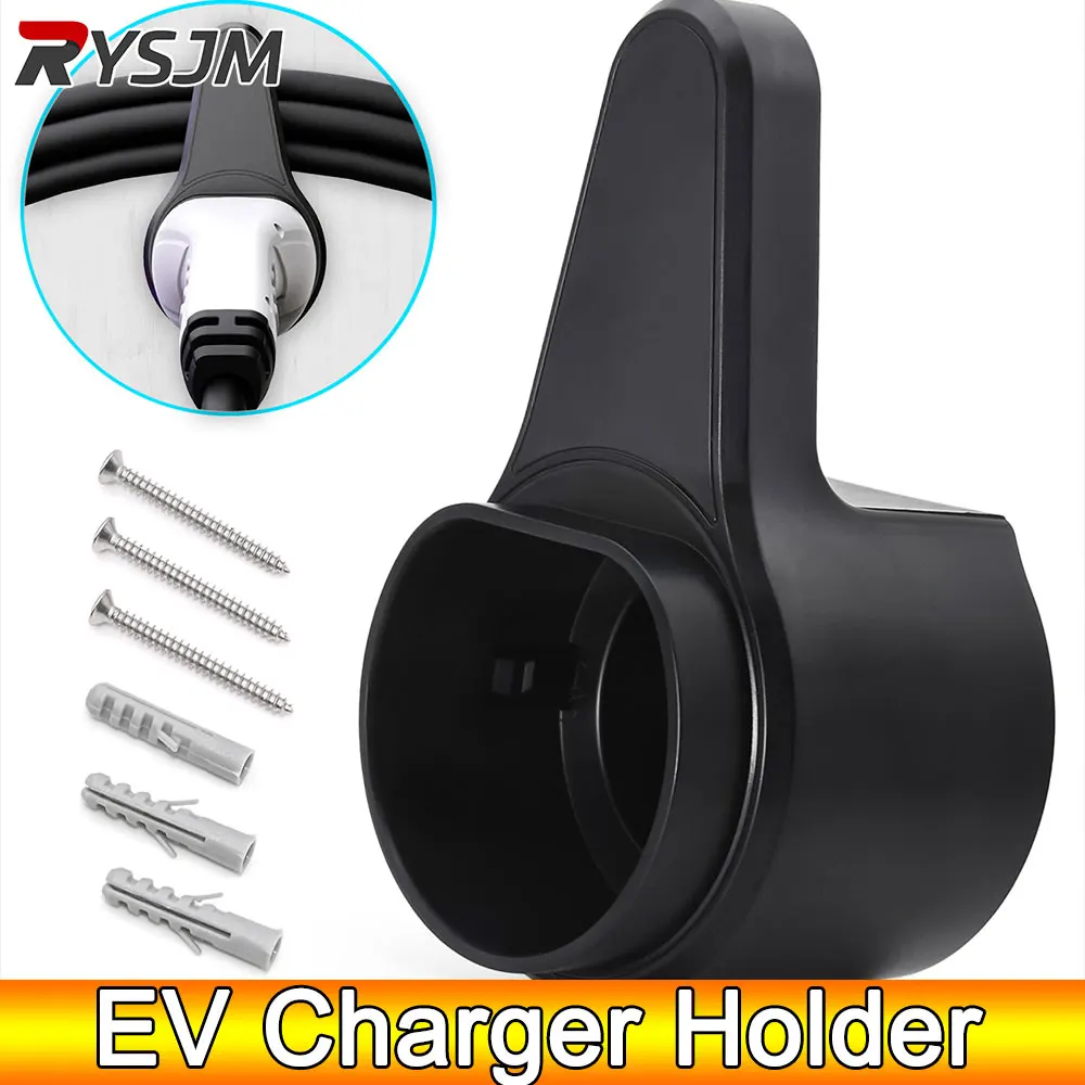 AD For Electric Vehicle EV Charger Holder Holster Dock Type 2 Charging Cable Extra Protection Leading Wallbox